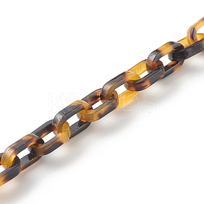 Resin Cable Chain Phone Case Chain HJEW-JM00501-1