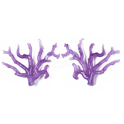 Acrylic Big Pendants OACR-N131-010B-B05-1