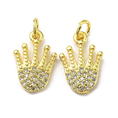 Real 18K Gold Plated Brass Pendants KK-L209-012G-01-1