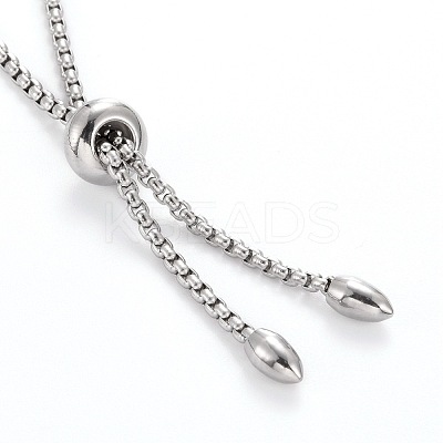304 Stainless Steel Bolo Bracelets BJEW-H539-01-1