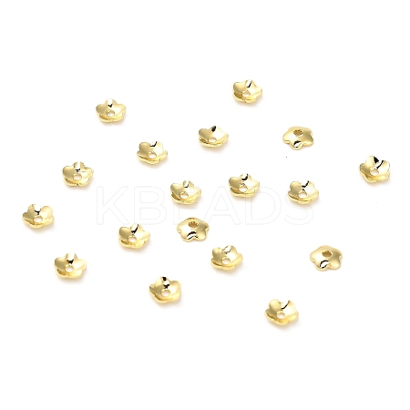 304 Stainless Steel Bead Caps X-STAS-L285-007G-1