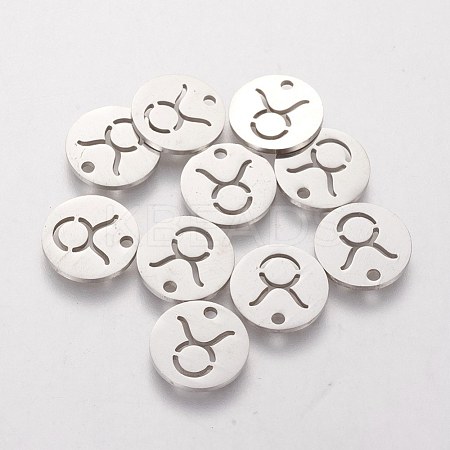 Non-Tarnish 304 Stainless Steel Charms STAS-Q201-T095-2-1