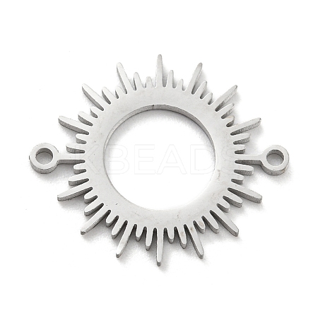 Non-Tarnish 304 Stainless Steel Hollow Connector Charms STAS-P332-12P-1
