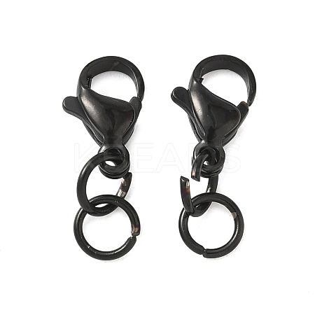 304 Stainless Steel Lobster Claw Clasps STAS-K313-01C-EB-1