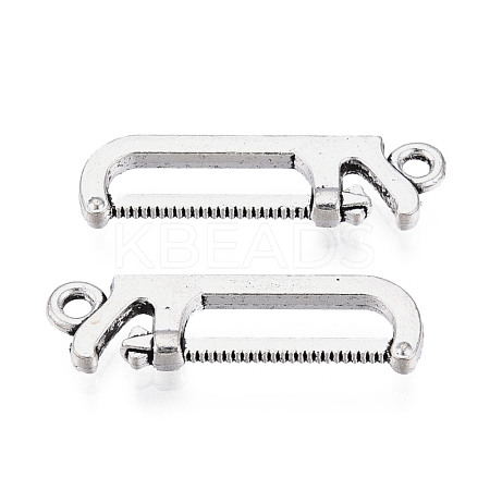 Tibetan Style Alloy Pendants TIBEP-T010-11AS-1