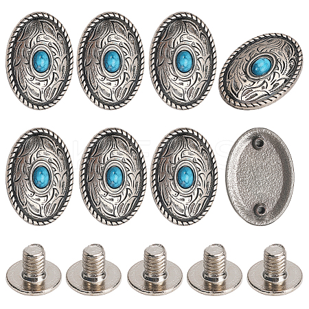 Alloy Decorative Rivets BUTT-CP0001-06A-1