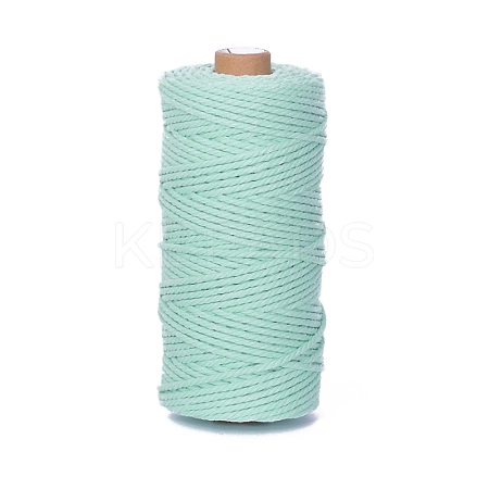 100M Round Cotton Braided Cord PW-WG54274-48-1