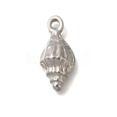 Anti-Tarnish 304 Stainless Steel Pendants STAS-M075-21P-1