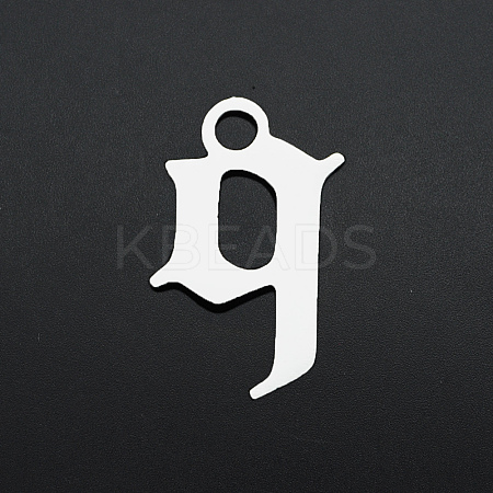 Non-Tarnish 201 Stainless Steel Charms STAS-S105-JA569-Q-1