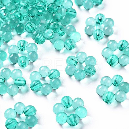 Transparent Acrylic Bead Frames LS-TACR-S153-01A-68-1