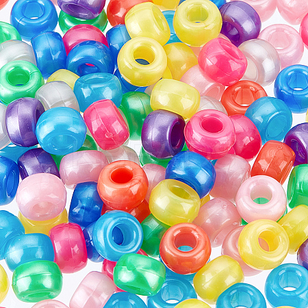 200G Plastic Pearlized Beads KY-ME0001-04-1