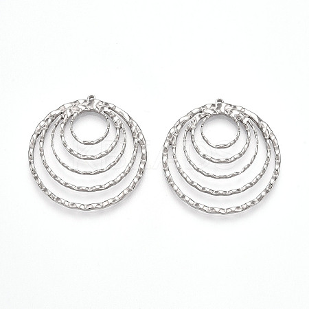 304 Stainless Steel Pendants STAS-T064-64P-1