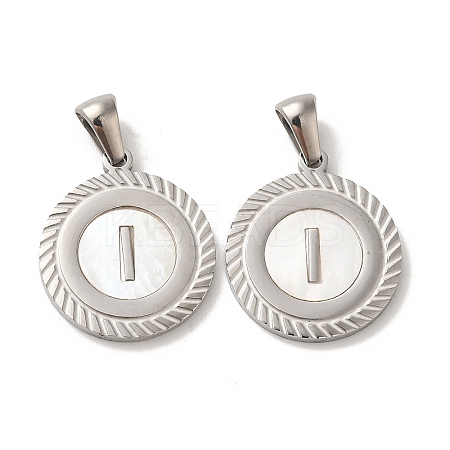 304 Stainless Steel Pendants STAS-I204-I-P-1