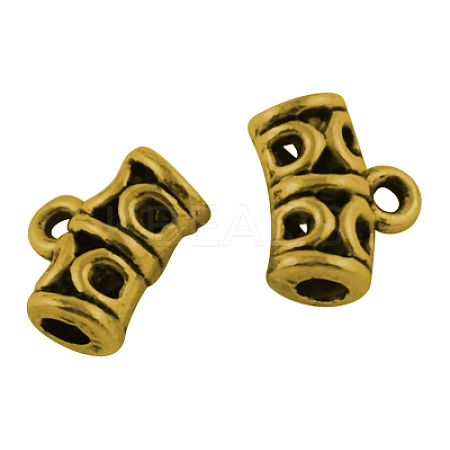 Tibetan Style Alloy Hangers LS-TIBEP-QA785-AG-FF-1
