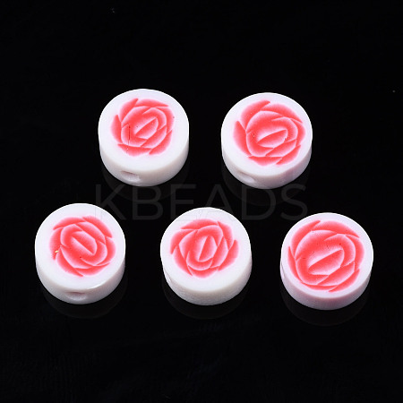 Handmade Polymer Clay Beads CLAY-N008-041G-1