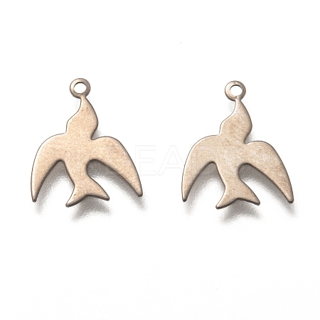 Non-Tarnish 304 Stainless Steel Pendants STAS-H130-05P-1