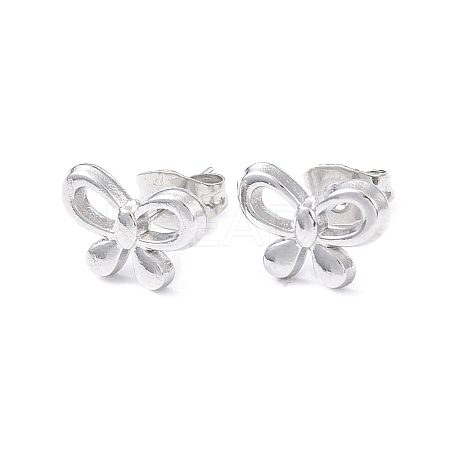 Non-Tarnish 304 Stainless Steel Stud Earring for Women EJEW-I285-25P-1