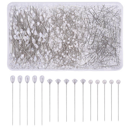480Pcs 3 Styles Plastic Pins FIND-CA0011-41-1