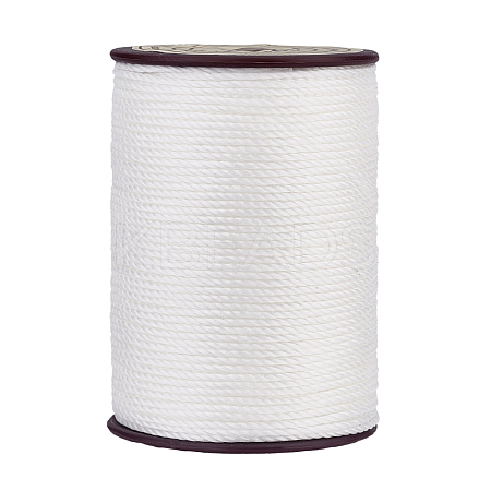 1Roll Round Waxed Polyester Thread String YC-PH0002-37B-1