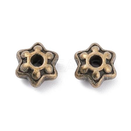Tibetan Silver Spacer Beads MLF1057Y-NF-1