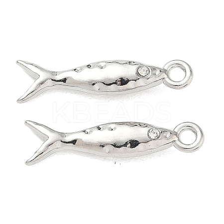 Alloy Rhinestone Pendants FIND-D044-21P-02-1