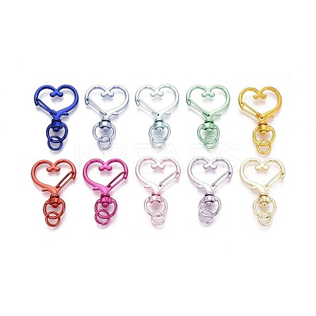 Alloy Swivel Clasps PALLOY-T092-65-1