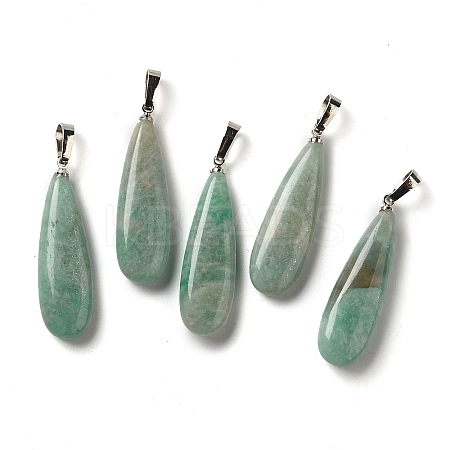 Natural Amazonite Pendants G-Q192-07P-04-1