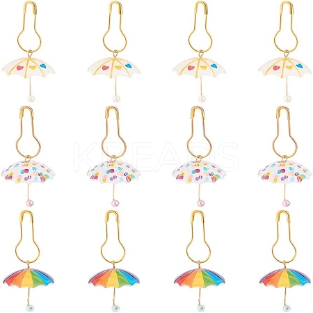Iron Long Paper Clips HJEW-GO00062-1