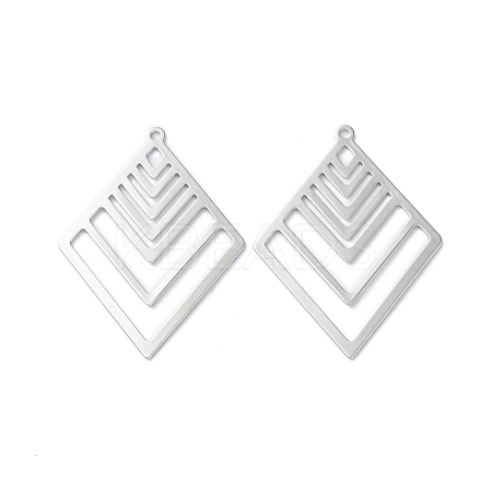 Brass Pendants KK-P257-02P-1