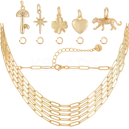 DIY Necklaces Making Kits DIY-BBC0002-72-1