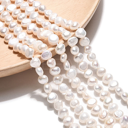 Natural Cultured Freshwater Pearl Beads Strands PEAR-N027-02B-1