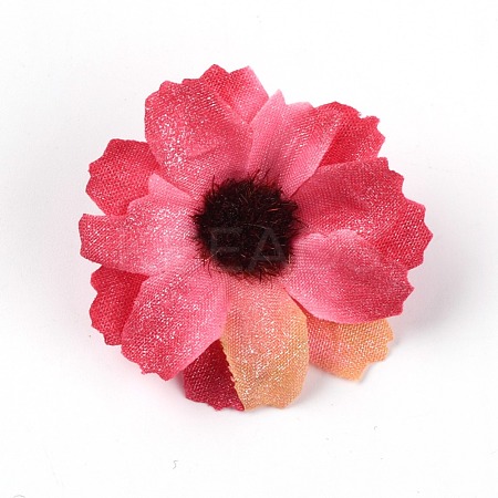 Silk Cloth Artifical Flower DIY-WH0259-13G-1