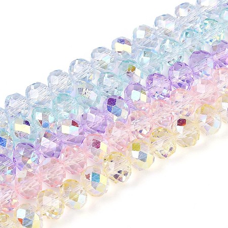 Transparent Glass Beads Strands EGLA-N016-3mm-M-1