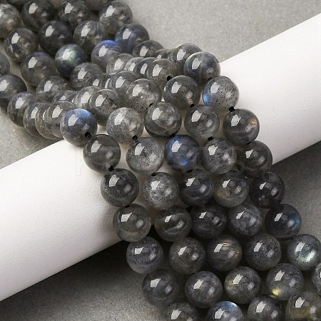 Natural Labradorite Beads Strands G-H326-01-8mm-1