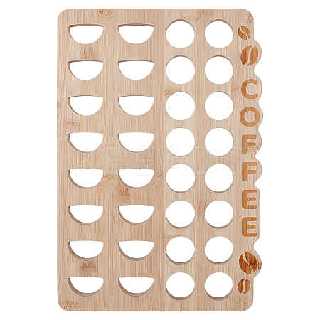 Wooden Cup Coffee Pod Holders ODIS-WH0030-153-1