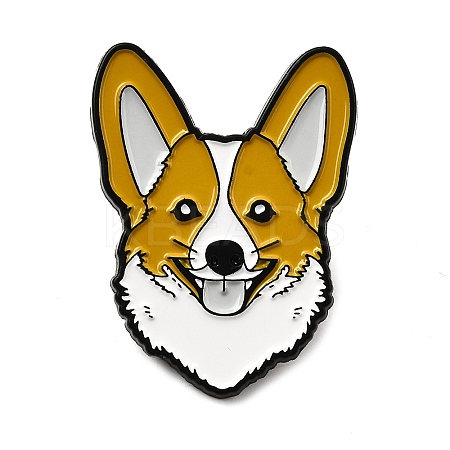 Dog Enamel Pins JEWB-Z044-01EB-06-1