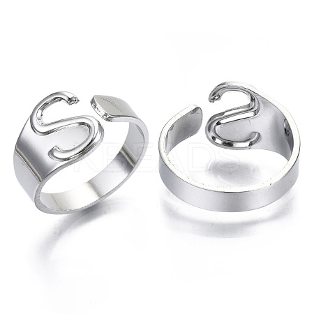 Alloy Cuff Finger Rings RJEW-S038-195S-P-NR-1