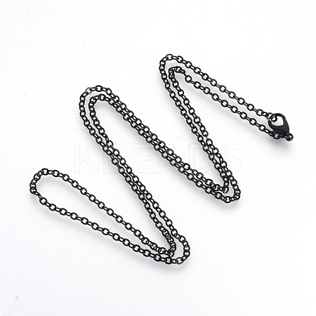 Electrophoresis Brass Cable Chains Necklaces X-MAK-R019-01-1