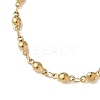 304 Stainless Steel Bar Link Chains Bracelet Making AJEW-JB01350-01-3