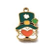 304 Stainless Steel Enamel Pendants SA-CBAA2E4-15G-1