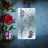 4Pcs 4 Patterns Stainless Steel Cutting Dies Stencils DIY-BC0002-96-6