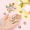 20Pcs 10 Styles Rack Plating Alloy Enamel Pendants ENAM-SC0007-27-4