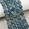 Natural Blue Fluorite Beads Strands GG-CBAF158-10mm-1