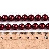 Baking Paint Pearlized Glass Pearl Bead Strands HY-N002-8mm-A13-5