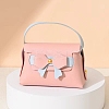 Foldable Imitation Leather Wedding Bowknot Candy Bags CON-WH0087-93A-1