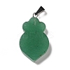 Natural Green Aventurine Pendants G-F714-01E-2