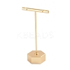 Aluminum Alloy T- Shape Earring Display Stand EDIS-WH0005-07G-A-1