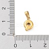 316L Surgical Stainless Steel Charms STAS-G315-01G-Q-3