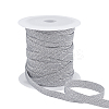 Flat Polyester Metallic Elastic Cord OCOR-BC0009-40B-02-1