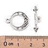 Tibetan Style Alloy Toggle Clasps LF1081Y-NF-3